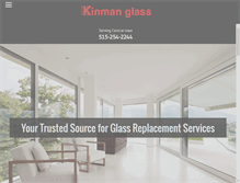 Tablet Screenshot of kinmanglass.com